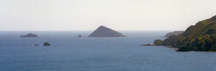 panoramic view of the Cavalli Islands