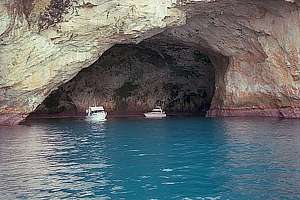 Rikoriko Cave seen from the outside in