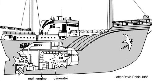 Rainbow Warrior drawing