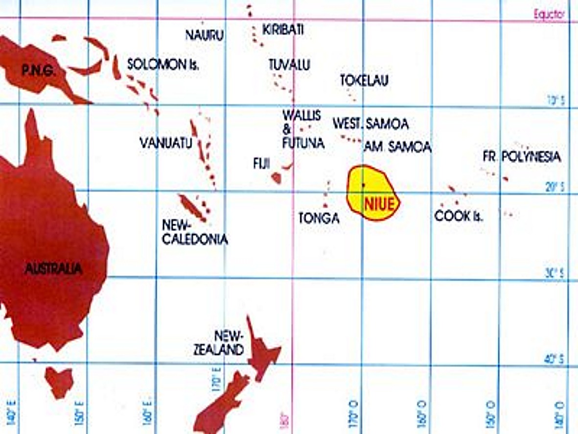 Niue in the Pacific